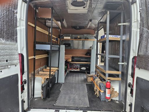 2016 Promaster 1500 136WB Cargo Bay Rear Door 01